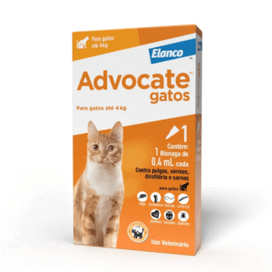 Advocate para Gatos até 4 kg (Imidacloprida + Moxidectina) - 1 Unidade