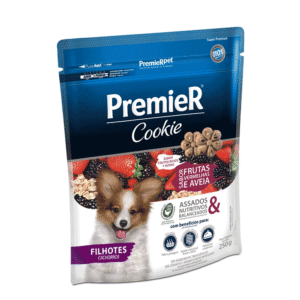 Premier Cookie Filhotes Sabor Frutas Vermelhas e Aveia 250 g