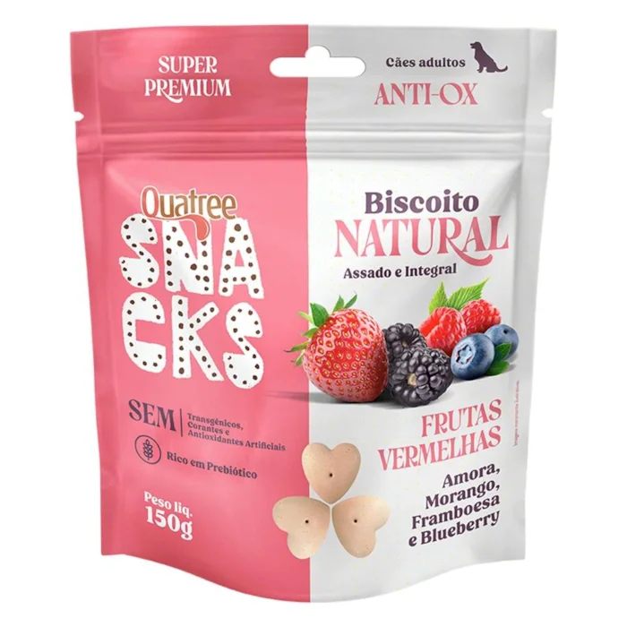 biscoito natural frutas vermelhas