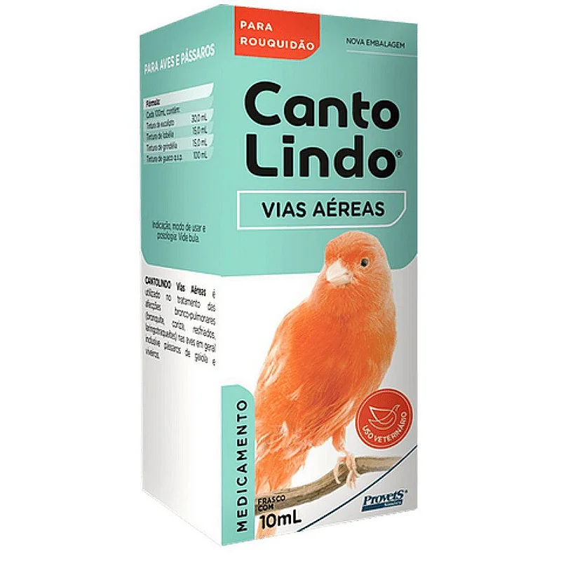 canto lindo vias aereas