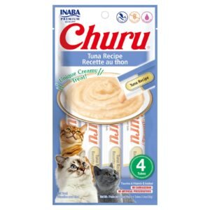 Churu Tuna Recipe Recette au Thon – Snack cremoso para gatos (4 × 14 g)