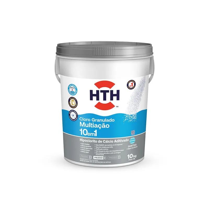 cloro hth 10 em 1 10kg