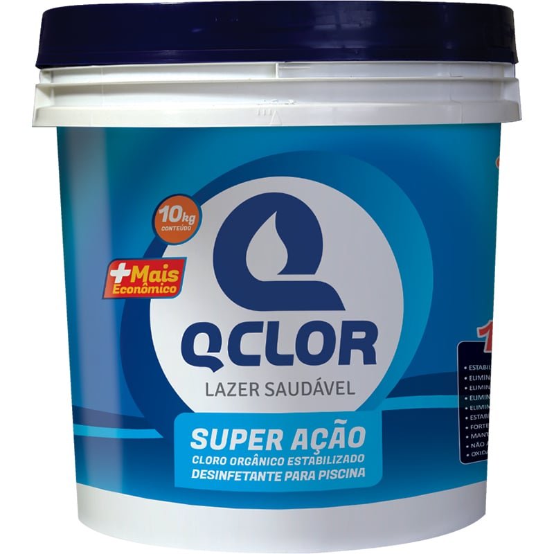 cloro q clor super ação 10kg