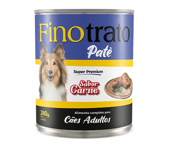 fino trato pate carne adulto