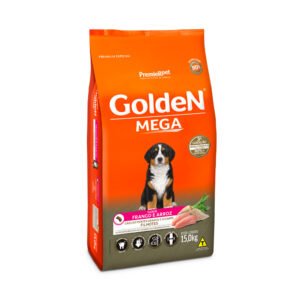 Golden Mega Cães Filhotes Sabor Frango e Arroz 15kg