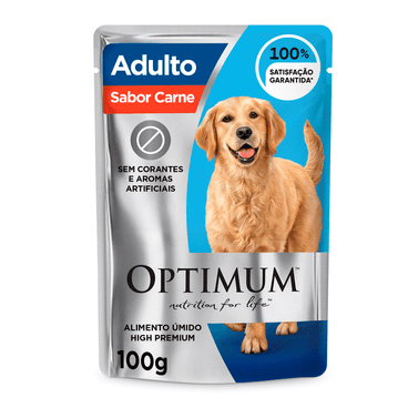 optimum sache carne adulto