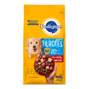 Pedigree Filhotes Raças Médias e Grandes – Sabor Carne, Frango e Cereais 900g
