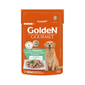 Golden Gourmet Sachê para Cães Adultos de Raças Médias e Grandes Sabor Frango 85g