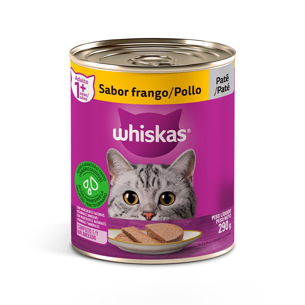 whiskas pate frango