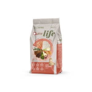 Ração à Granel Quatree Life Gatos Castrados Sabor Salmão e Arroz